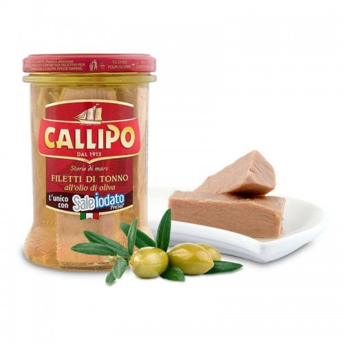 Filets de thon Callipo à...